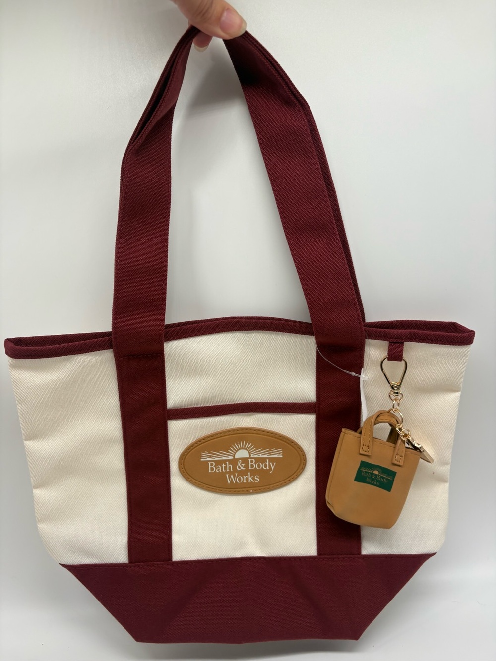 Bath & Body Works Members Exclusive Canvas Tote Bag with Pouch 2026
